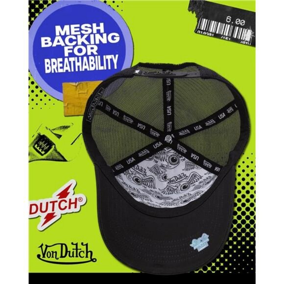 Unisex trucker hat adjustable snapback mesh baseball cap curved bill white - Picture 4 of 8